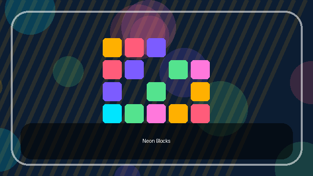 Neon Blocks